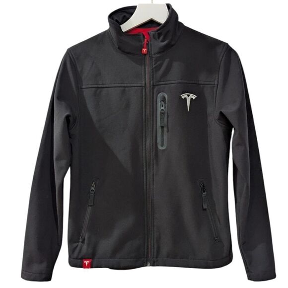 Tesla Exclusive Owner Black Softshell Jacket Size XS - Picture 4 of 11